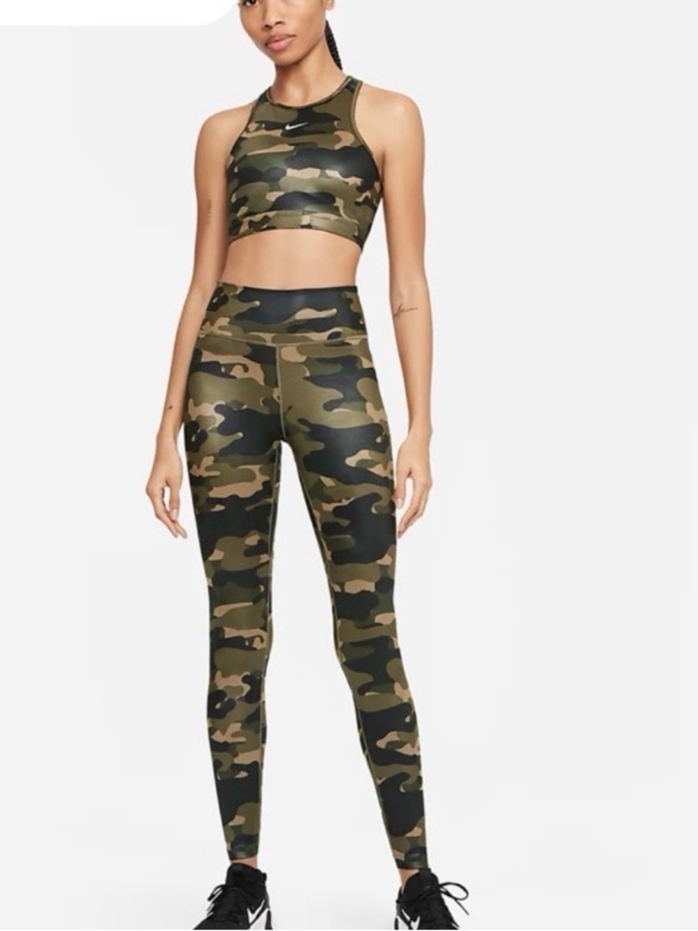 Nike Women’s Dri-Fit Camo Print Leggings Size M